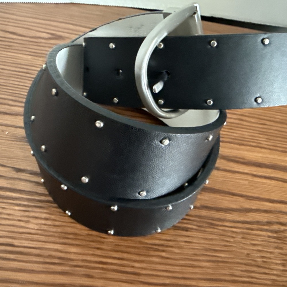 Nike Men's Golf Textured Reversible Belt - Black/White Size Small 1.5" Wide